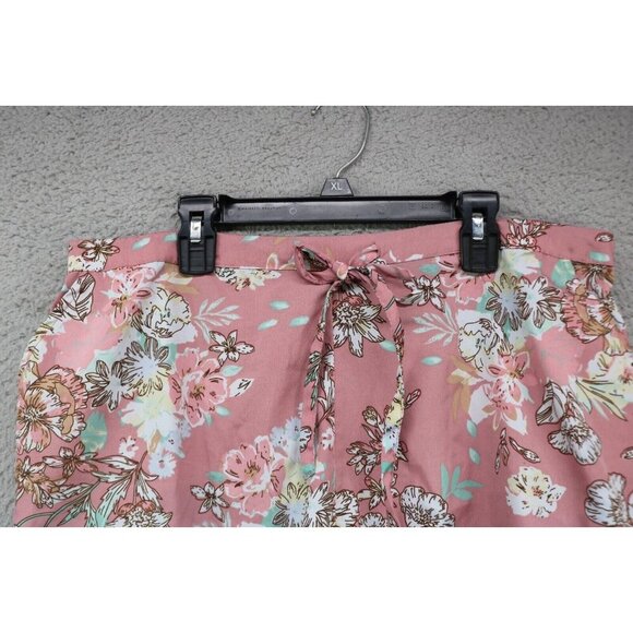 Cupcakes & Cashmere Pajama Set-Shorts-Size 1XL-Drawstring-Pockets - Picture 4 of 15